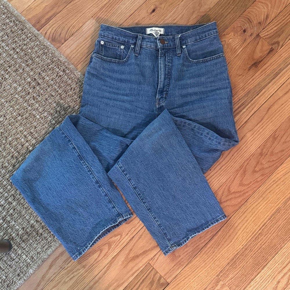 Madewell Perfect Vintage Wide Leg Crop in 28 Long